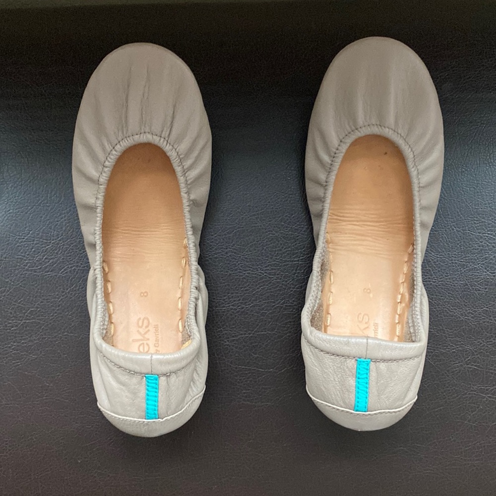 Tieks Taupe Size 8